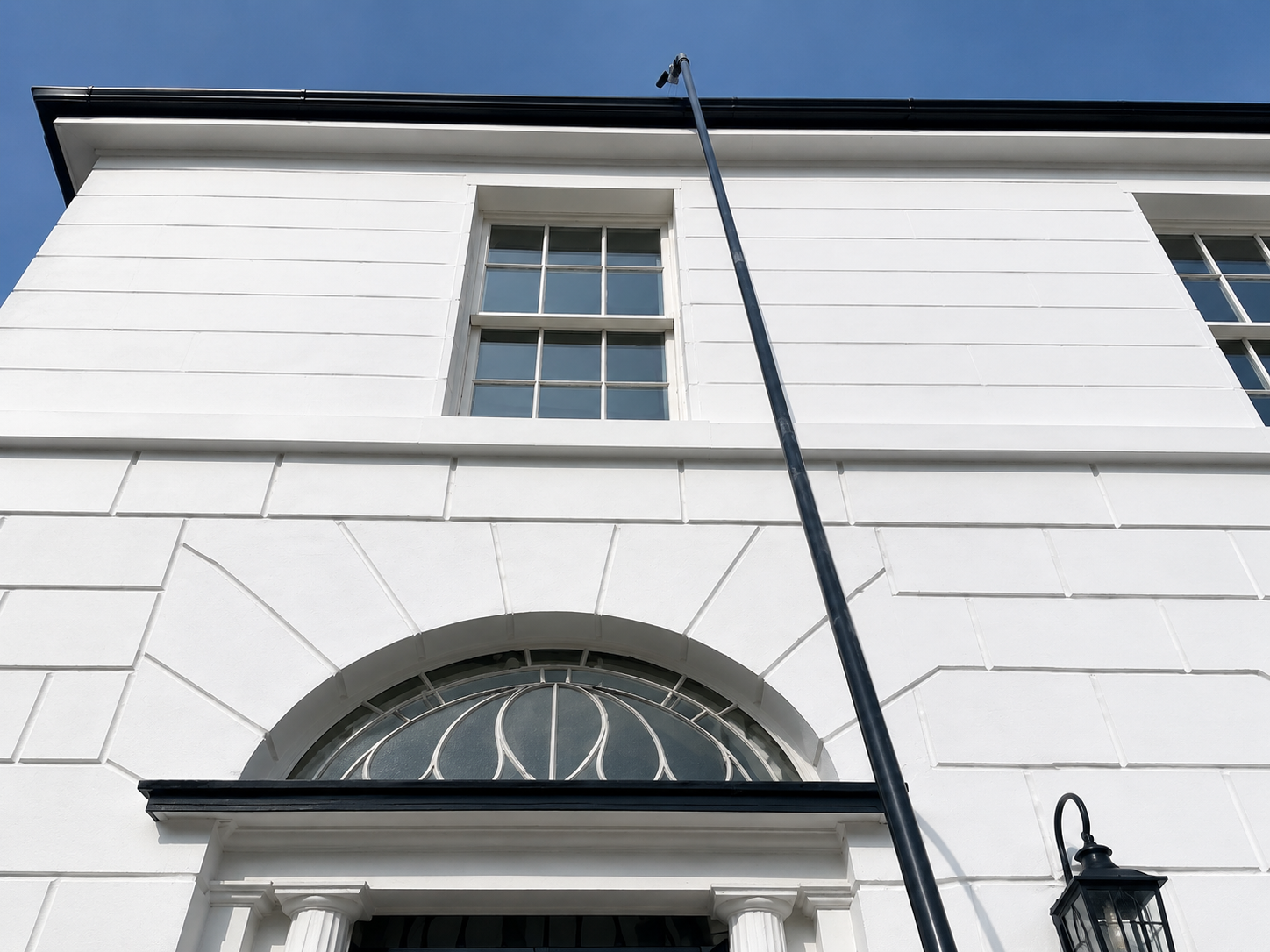After gutter cleaning Birmingham — clear channel with restored damp defence function